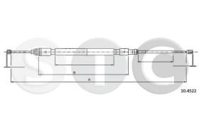 STC T480841 - CABLE FRENO C2 ALL (DRUM BRAKE)