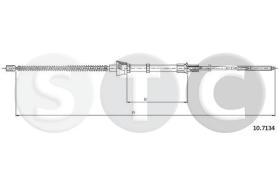 STC T483736 - CABLE FRENO AROSA ALL   DX/SX-RH/LH