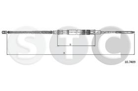 STC T483741 - CABLE FRENO GOLF IIISYNCRO (DRUM BRAK