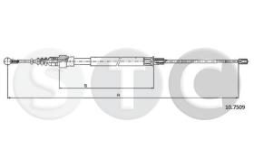 STC T483746 - CABLE FRENO A3 ALL DX/SX-RH/LH