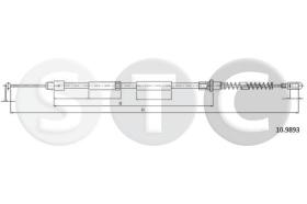 STC T481021 - CABLE FRENO SPRINTERALL (PT.5T) DX/SX