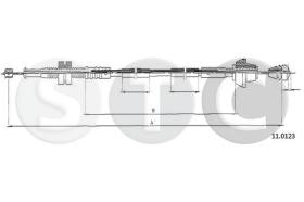 STC T481903 - CABLE ACELERADOR FIESTA 1,4