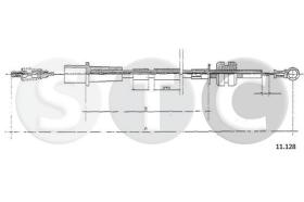 STC T482575 - CABLE ACELERADOR ASCONA C DIESEL