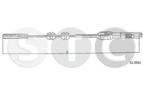 STC T482495 - CABLE FRENO VECTRA ALL CH.K1055984à SX