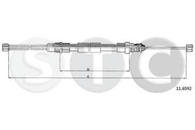 STC T483040 - CABLE FRENO R 19 TR-GTR DX/SX-RH/LH