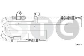 STC T482205 - CABLE FRENO 626-MX6 1,6-2,0 (DOHC) 2DO