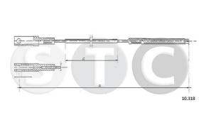 STC T483615 - *** CABLE EMBRAGUE TRANSPORTER  2,0