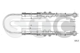 STC T481261 - CABLE FRENO 500 F/L