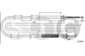 STC T481389 - CABLE FRENO DOBLO (152) MAXI   PANORAM