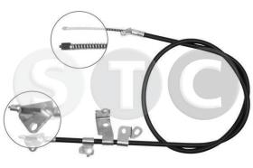 STC T483479 - CABLE FRENO YARIS ALL (DISC BRAKE) DX-