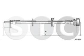 STC T480623 - CABLE CUENTAKILOMETROS 518 - 520 - 520