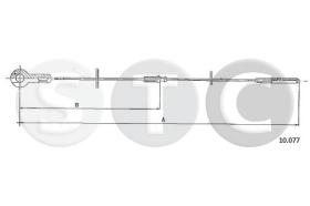 STC T483805 - CABLE ACELERADOR TRANSPORTER 1,6