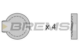 Bremsi BP2122 - B. PADS CITROEN