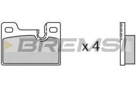 Bremsi BP2185 - B. PADS BMW