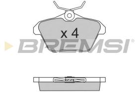 Bremsi BP2680 - B. PADS FIAT, VW, ALFA ROMEO, LANCIA