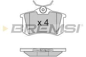 Bremsi BP2807 - B. PADS FORD, RENAULT, PEUGEOT, VW