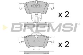 Bremsi BP3280 - B. PADS MERCEDES-BENZ