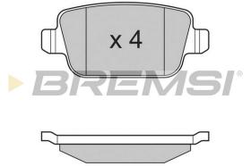 Bremsi BP3300 - B. PADS FORD, LAND ROVER, VOLVO
