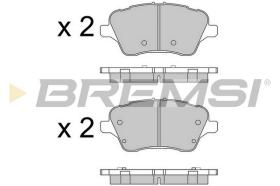 Bremsi BP3545 - B. PADS FORD