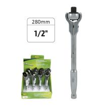 JBM 51406 - CARRACA DE 72 DIENTES DE CABEZAL GIRATORIO 1/2" 280MM