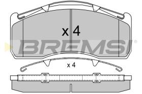 Bremsi BP7332 - B. PADS VOLVO FH 16 FH 16 550