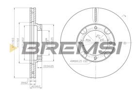 Bremsi CD6389V - B. DISC HYUNDAI