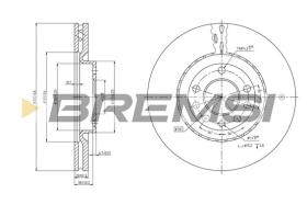 Bremsi CD7512V - B. DISC FIAT
