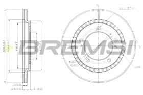 Bremsi CD7687V - B. DISC SUZUKI