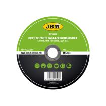 JBM 14898 - DISCO DE CORTE T41 PARA ACERO INOXIDABLE 125X1MM
