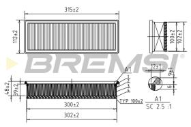 Bremsi FA0210 - B