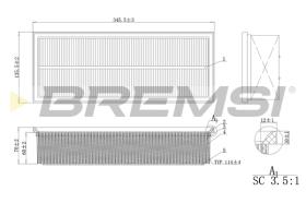 Bremsi FA0215 - B
