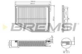 Bremsi FA1180 - FILTER