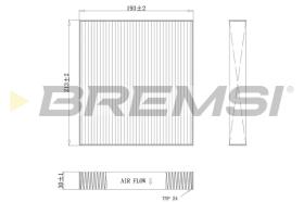 Bremsi FC0075C - FILTER