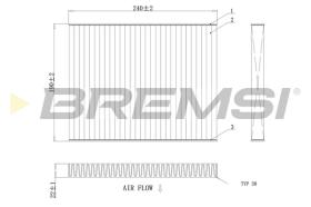 Bremsi FC0081C - FILTER