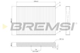 Bremsi FC0181C - FILTER