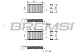 Bremsi FC0425 - B