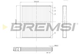 Bremsi FC0437C - FILTER