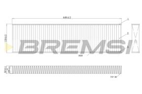 Bremsi FC0474 - FILTER