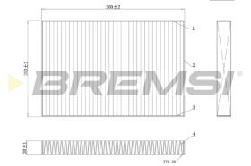 Bremsi FC0495C - FILTER