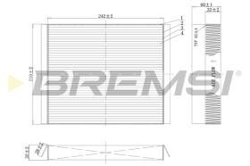 Bremsi FC0501 - FILTER