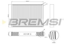 Bremsi FC0952C - FILTER