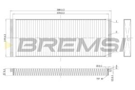 Bremsi FC1329C - FILTER