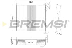 Bremsi FC1333C - FILTER