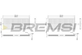 Bremsi FC1529 - FILTER