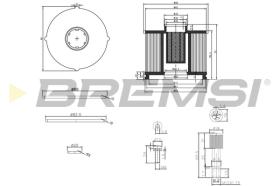 Bremsi FE0040 - A