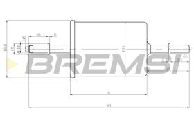 Bremsi FE0062 - FILTER