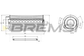 Bremsi FE0365 - A