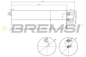 Bremsi FE0821 - FILTER