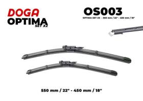 Doga OS003 - OPTIMA SET 2X - 550 MM / 22' - 450 MM / 18'