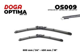 Doga OS009 - OPTIMA SET 2X - 600 MM / 24' - 450 MM / 18'
